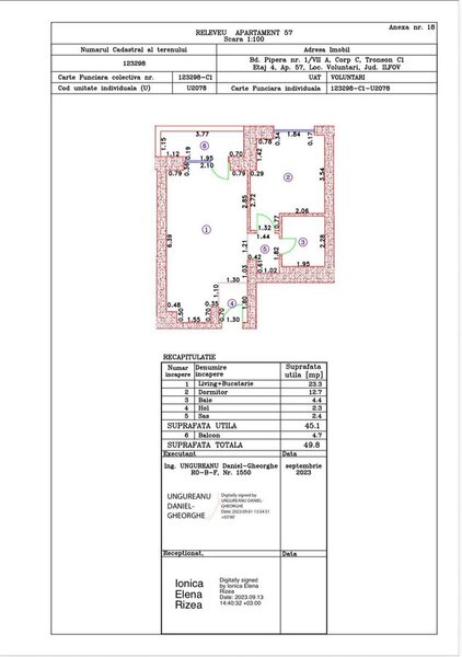 Pipera, apartament decomandat, pet friendly, etaj 4.